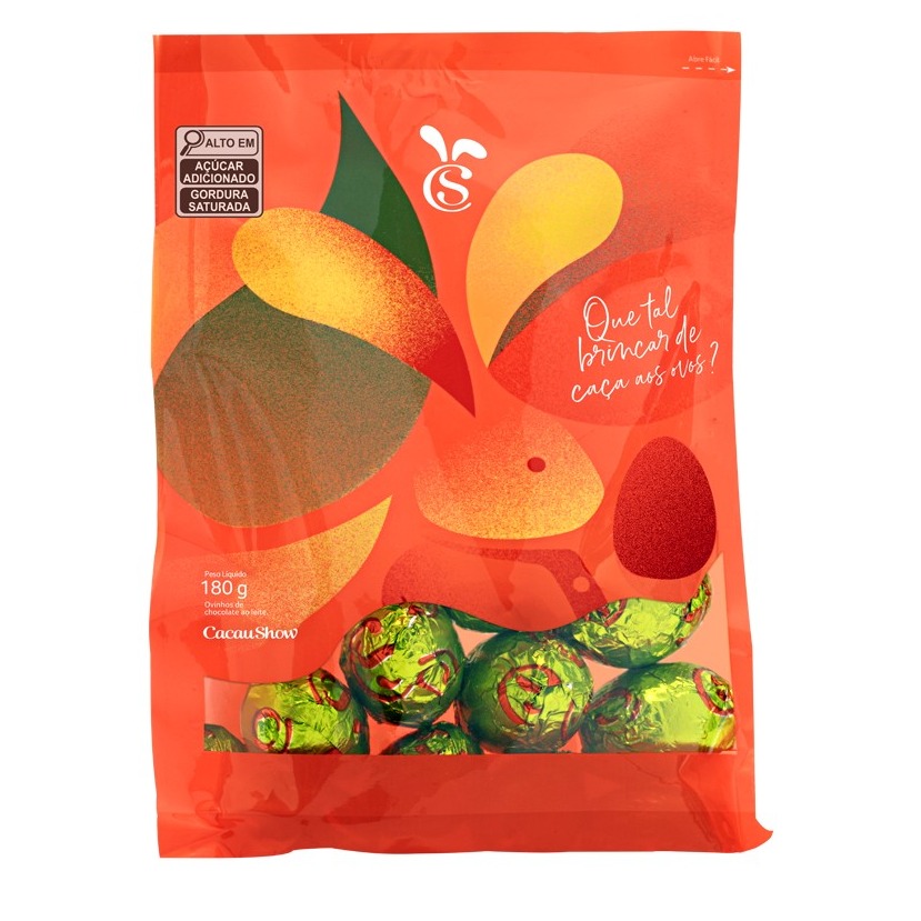 Mini Ovinhos Cacau Magia 180g