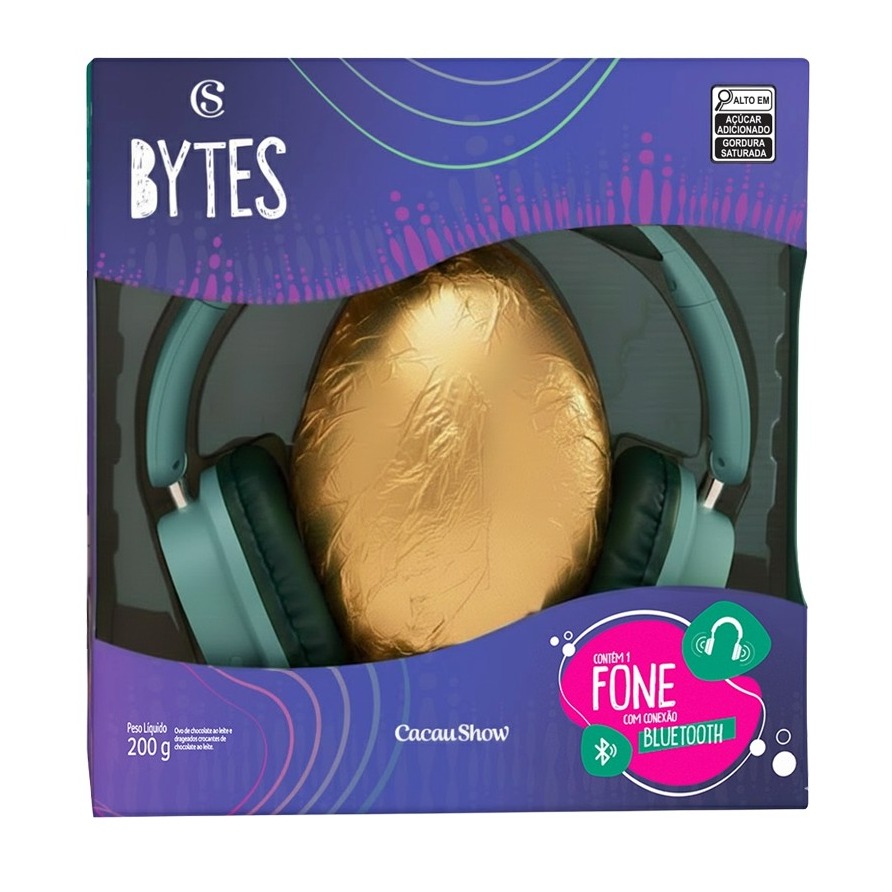 Ovo de Páscoa Fone Verde 200g