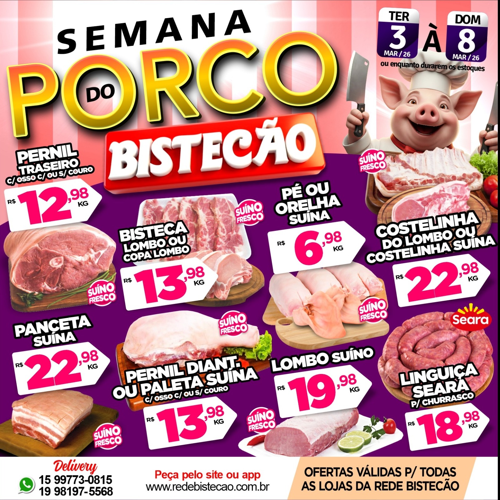 CONFIRA NESTA SESSÃO AS OFERTAS VÁLIDAS DE 03 A 08 DE MARÇO