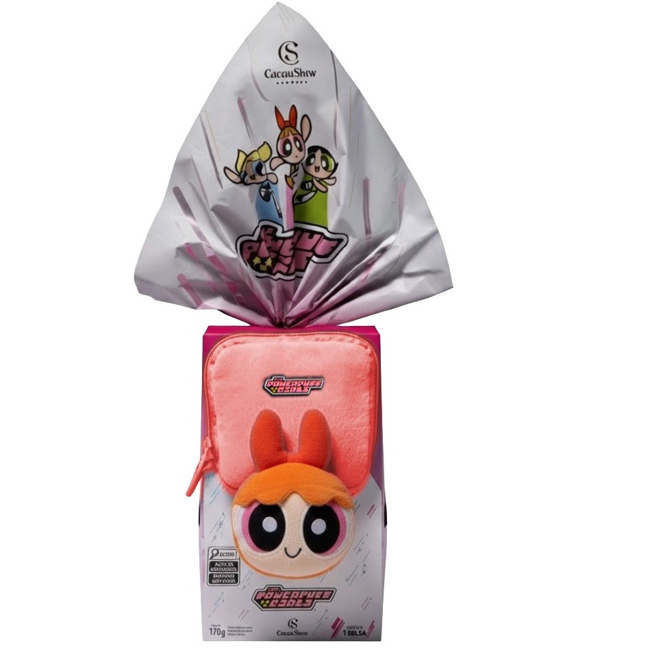 Ovo de Páscoa Meninas Superpoderosas Florzinha 170g