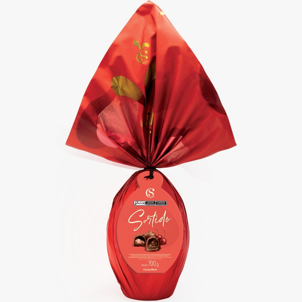 Ovo de Páscoa Clássico Sortido 700g