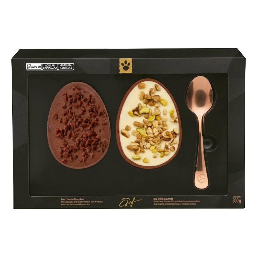Ovo de Páscoa De Colher Duo do Chef 300g