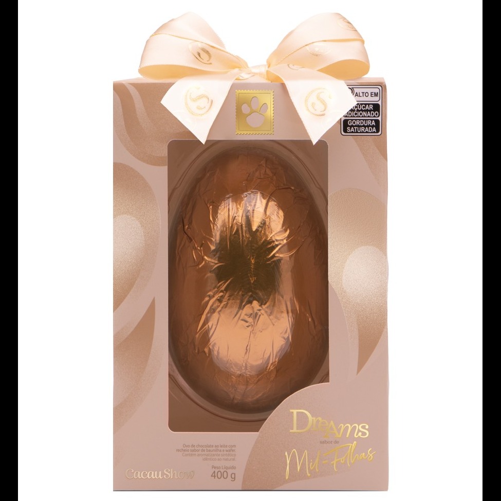 Ovo de Páscoa Dreams Mil Folhas 400g