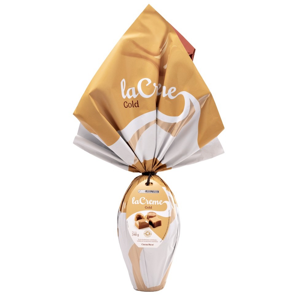 Ovo de Páscoa Lacreme Gold 348g