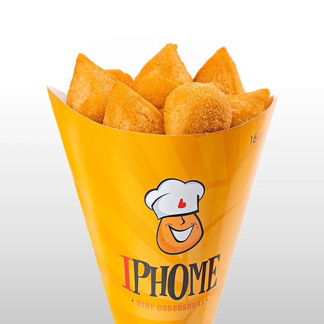 Cone de Mini Salgados 16un.