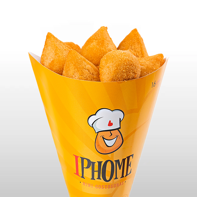 Cone de Mini Salgados 16un.