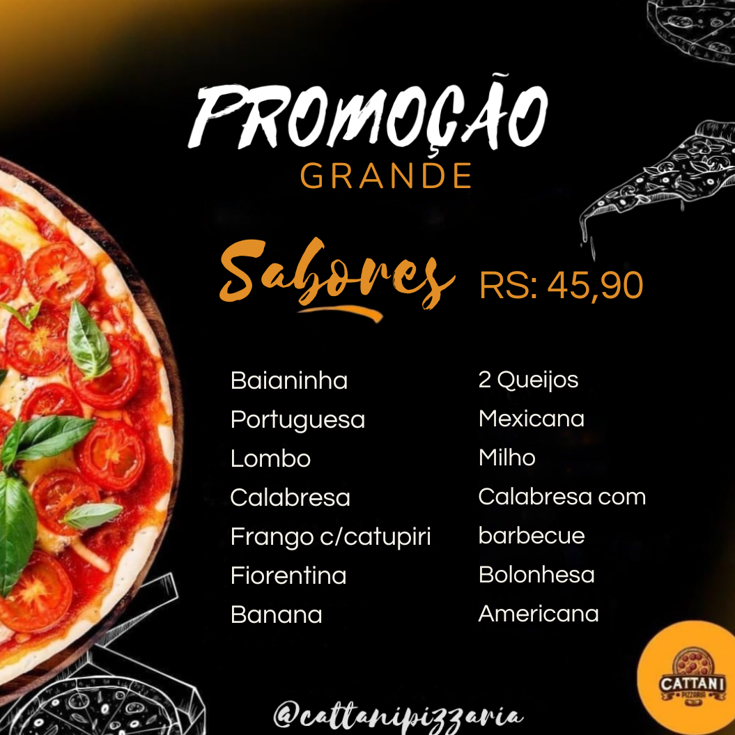 PROMOÇÃO PIZZA GRANDE  