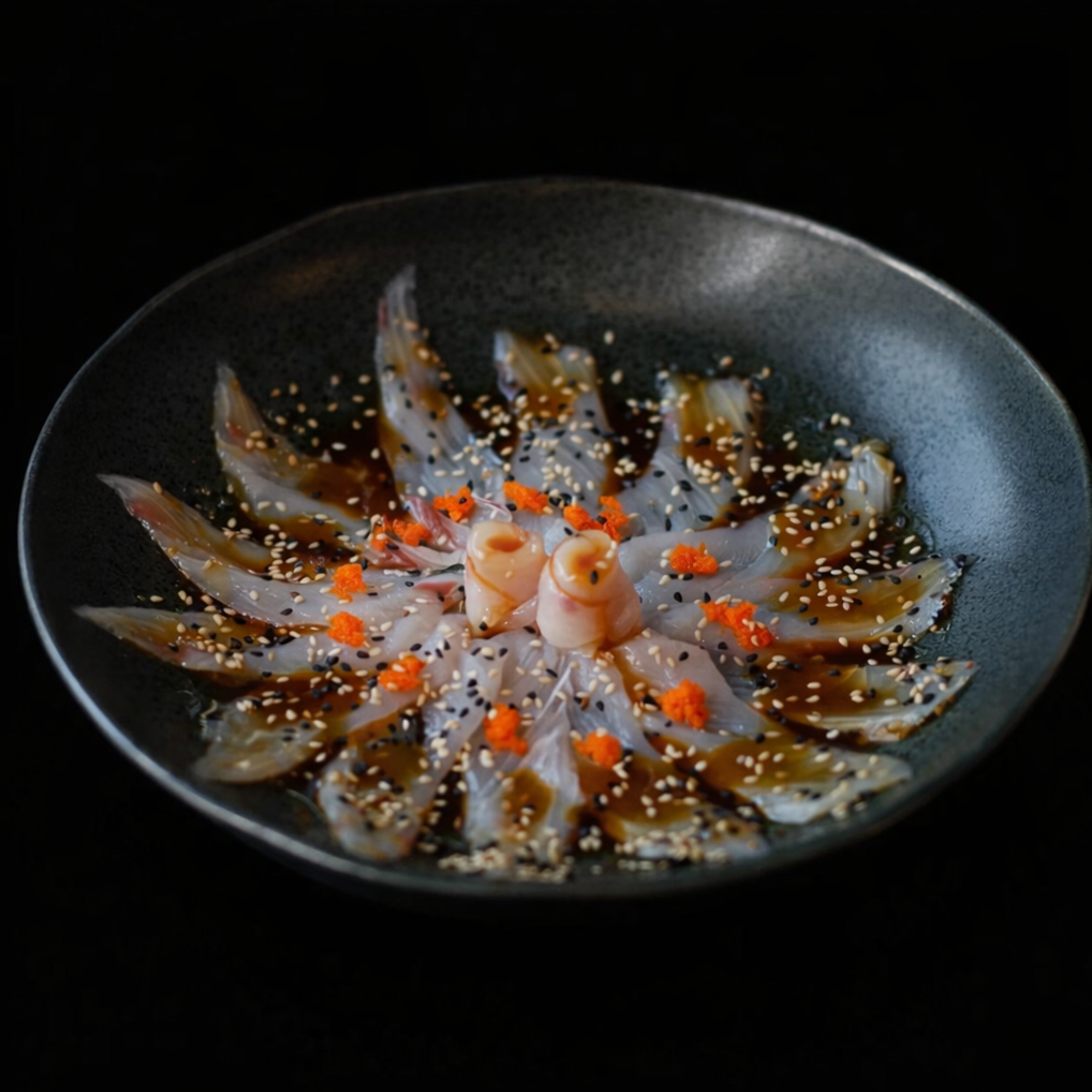 Carpaccio Peixe Branco (14 peças)