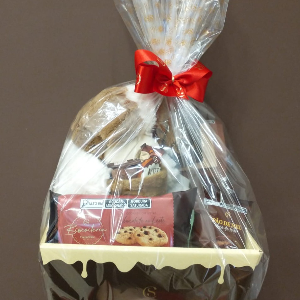 Cesta com Pelúcia - Cód 15