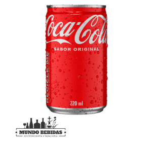 COCA COLA 220ML LATA