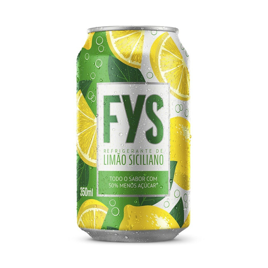 REFRIGERANTE FYS DE LIMAO SICILIANO 350ML