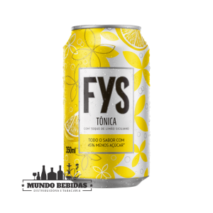 TONICA COM TOQUE DE LIMAO SICILIANO FYS 350ML