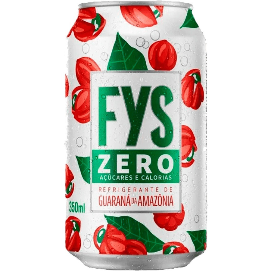 REFRIGERANTE FYS DE GUARANA ZERO 350ML