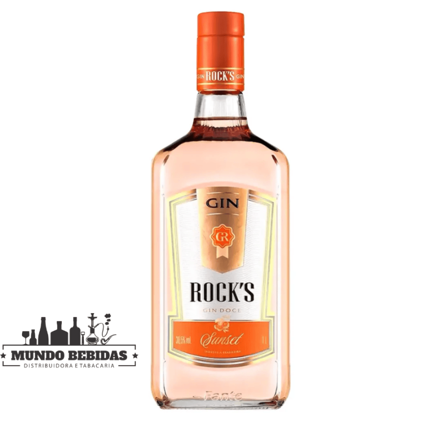 GIN ROCKS SUNSET DOCE 1L