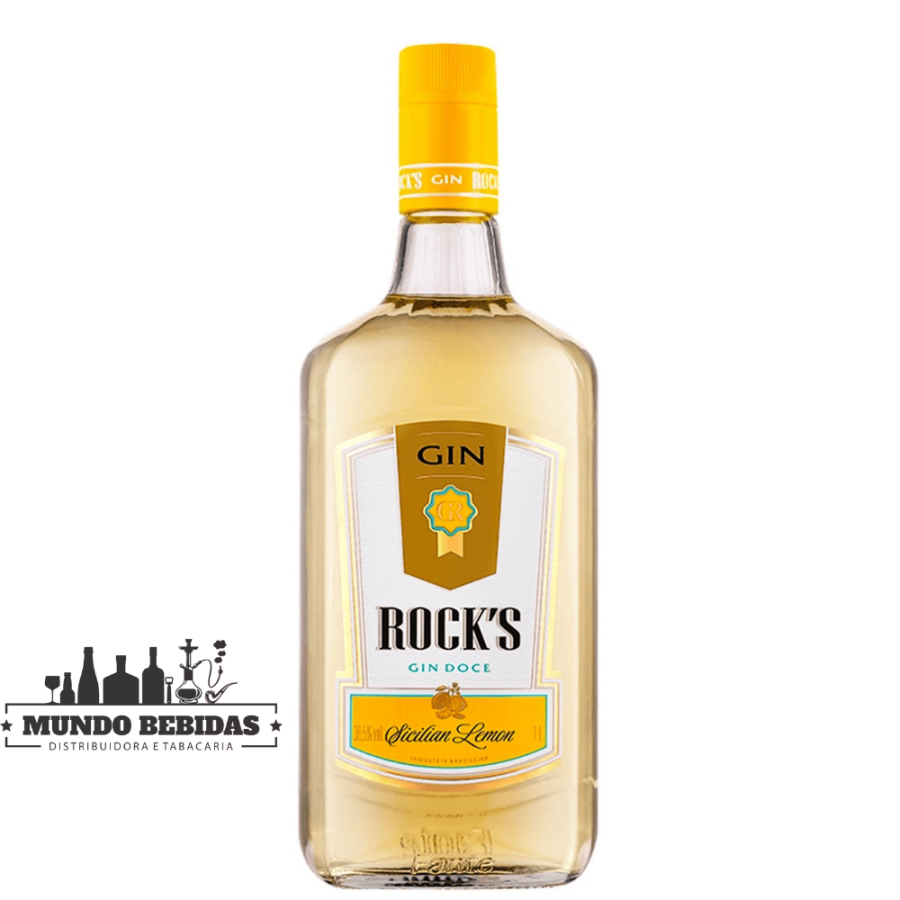 GIN ROCKS SICILIAN LEMOM 1L