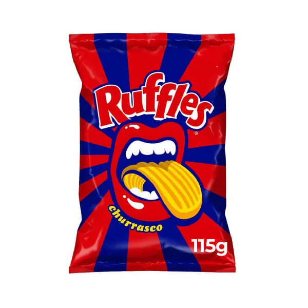 RUFFLES CHURRASCO 115G