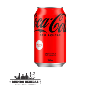 COCA COLA ZERO 350ML LATA