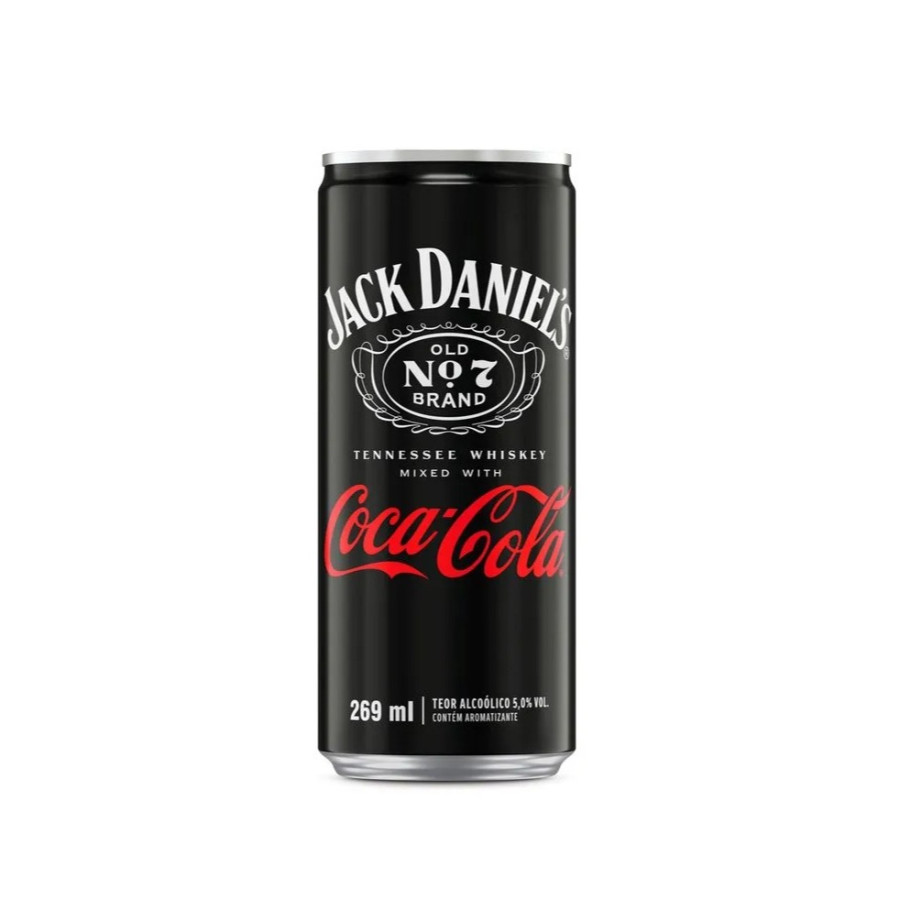 WHISKY JACK DANIELS COLA LATA 269ML