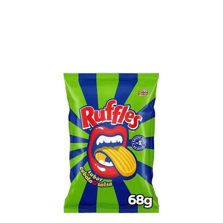 RUFFLES CEBOLA E SALSA 68g