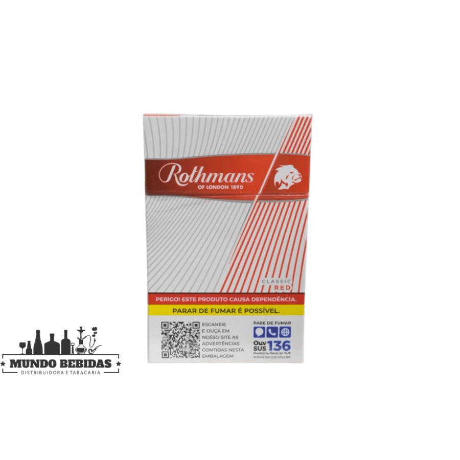 ROTHMANS PROMOCAO BRANCO E VERMELHO