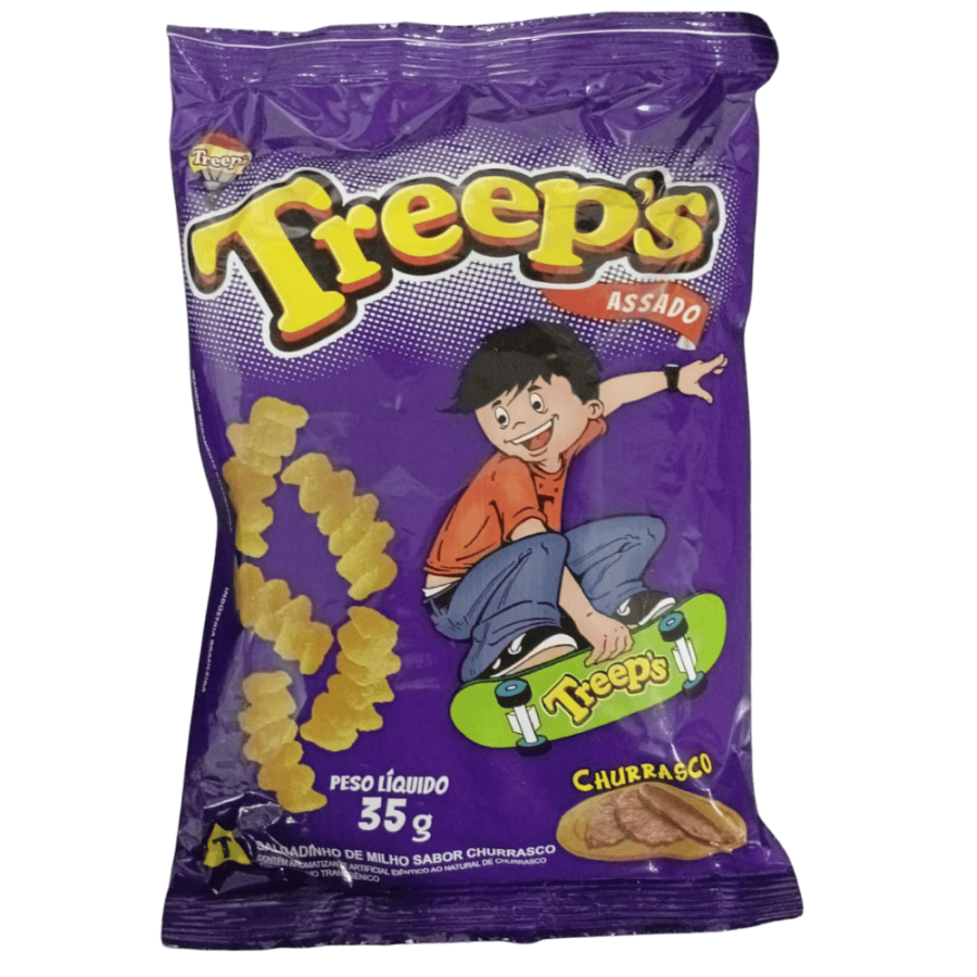 SALGADINHO TREEPS (CHURRASCO) 35G