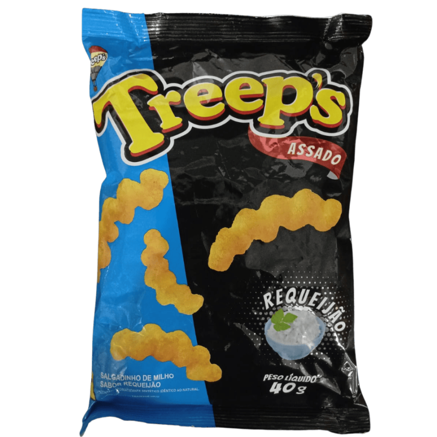SALGADINHO TREEPS (REQUEIJÃO) 40G