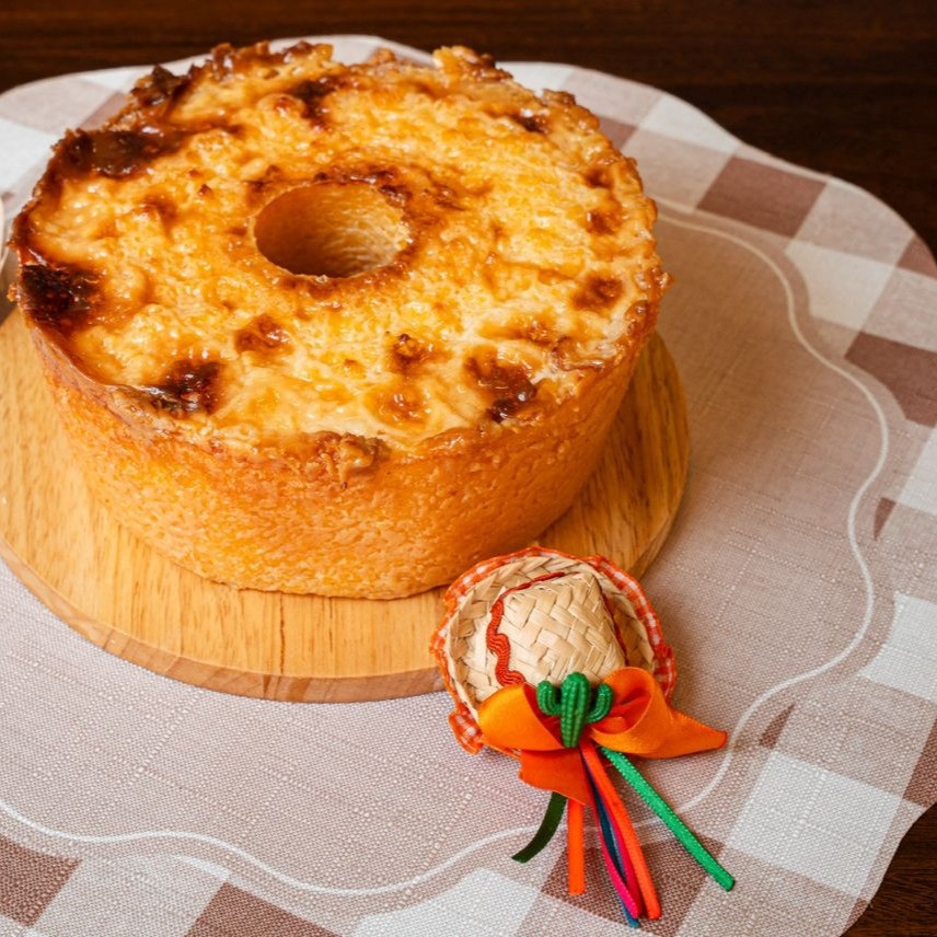 Bolo de Mandioca Cremoso