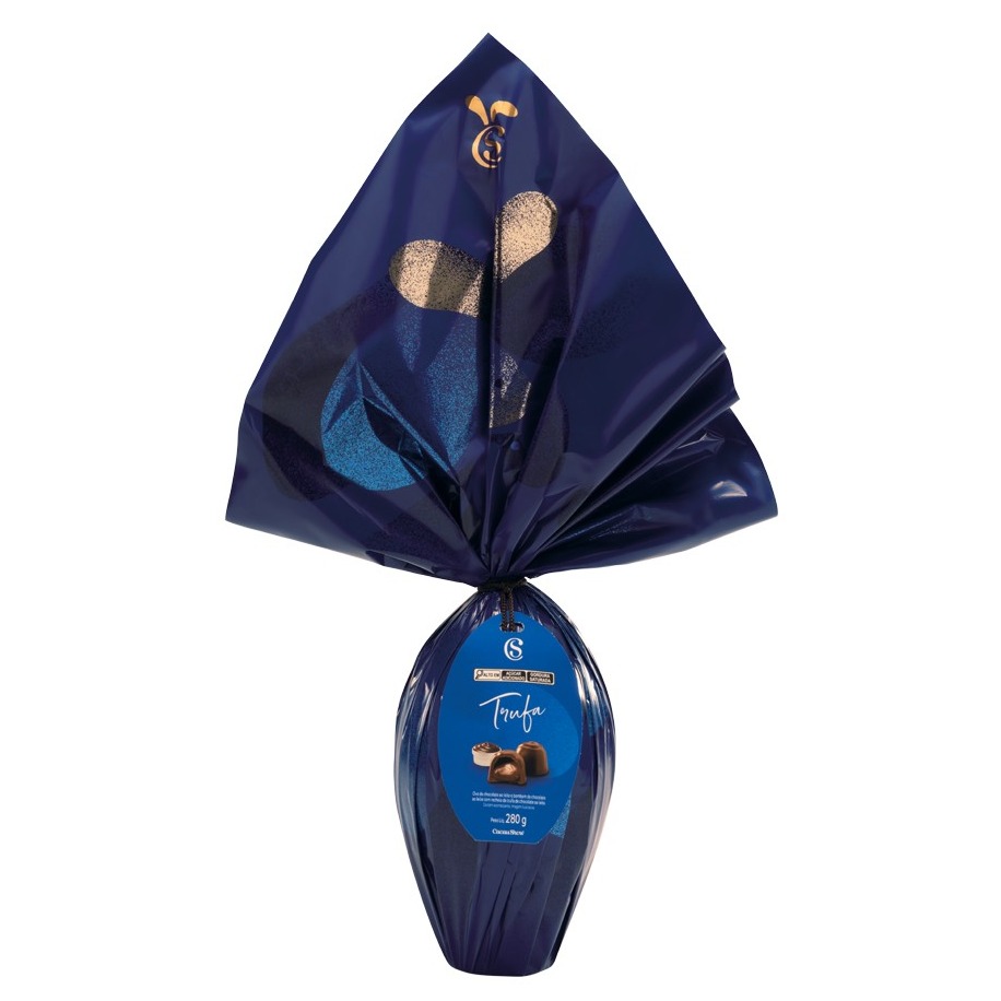 Ovo de Páscoa Clássico ao Leite Trufa 280g