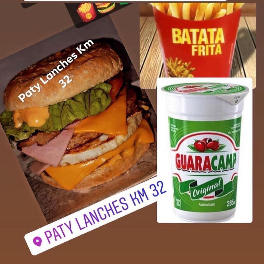 COMBO: X-EGG DUPLO, BATATA E GUARACAMP