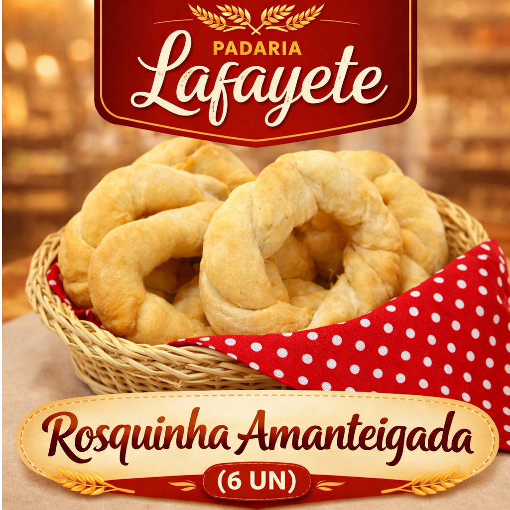 🧈 Rosquinha Amanteigada (6 un)