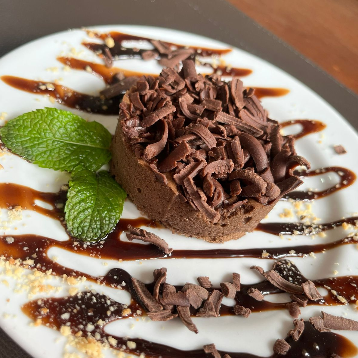 Torta mousse de  chocolate