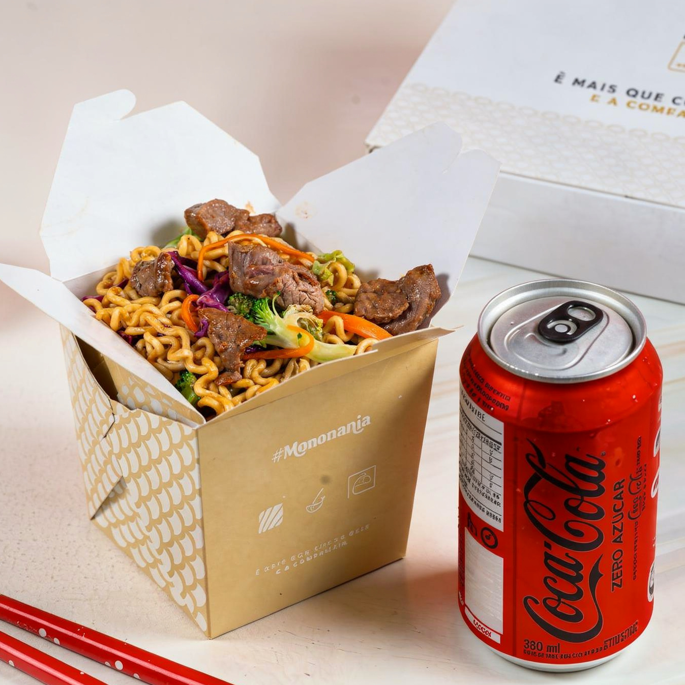 Escolha o Yakisoba (600g) + Bebida promo