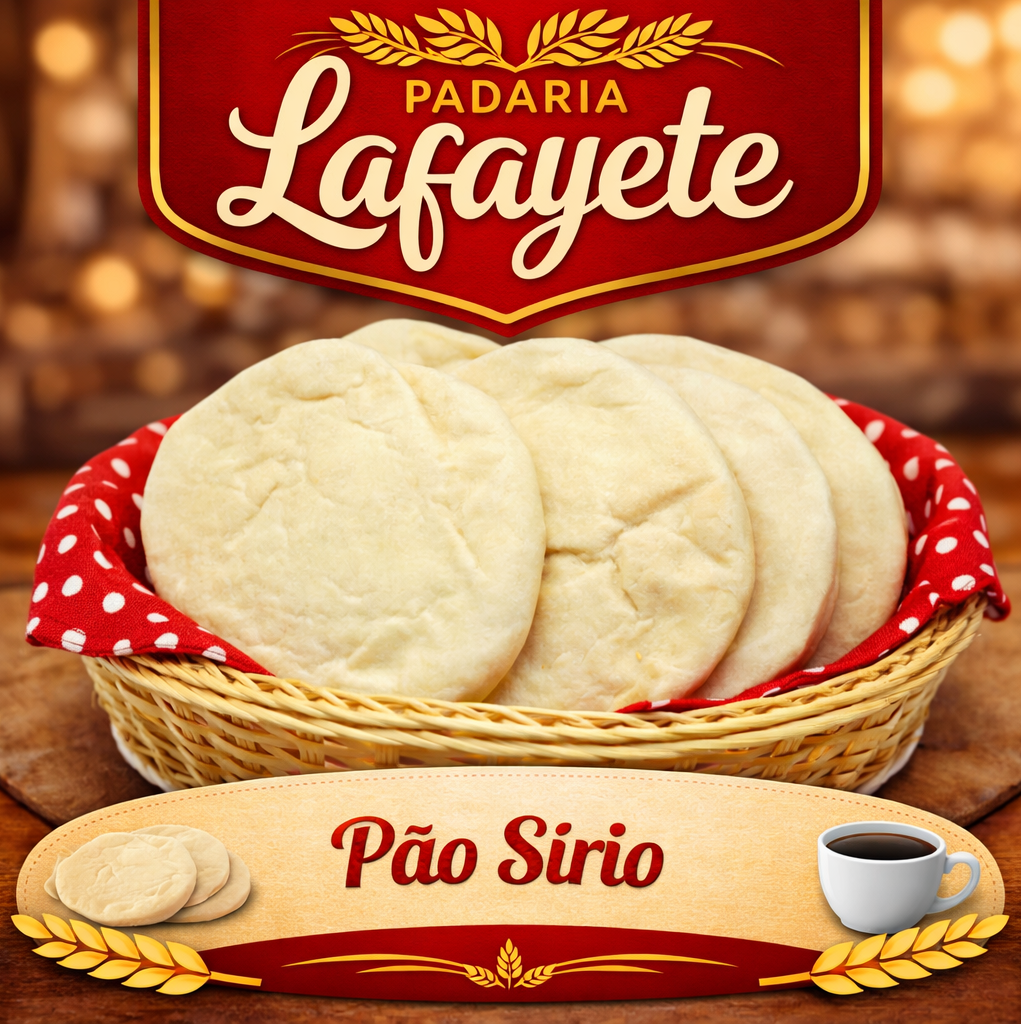 🥙 Pão Sírio