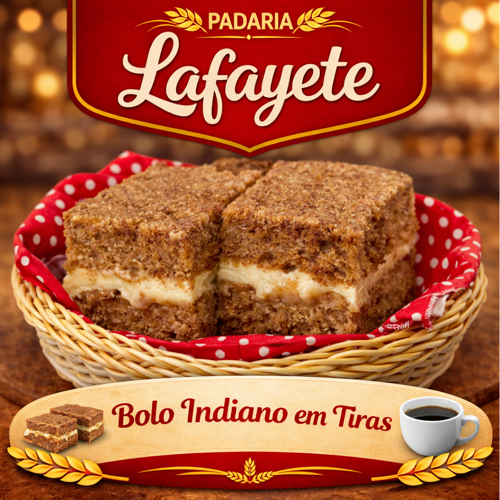 ✨🍰 Bolo Indiano em Tiras 