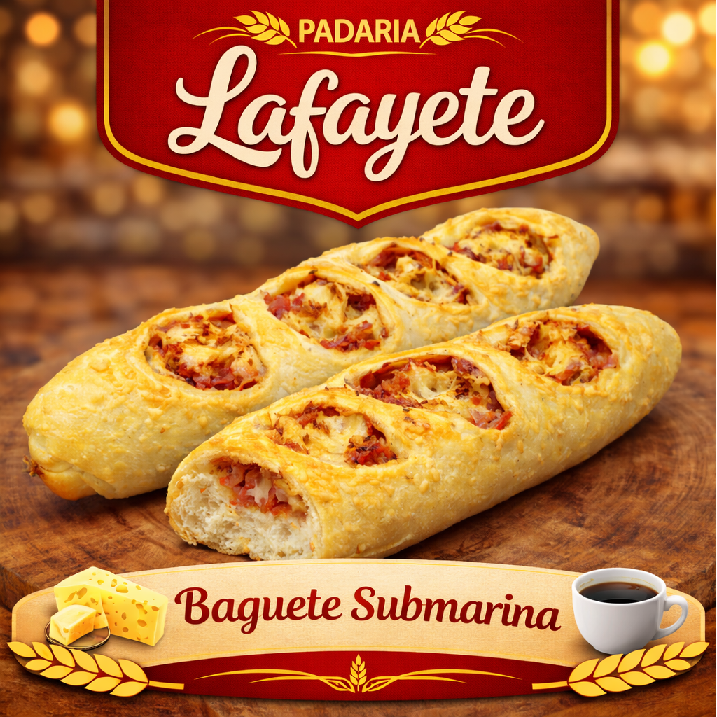 🥖🧀 Baguete Submarina