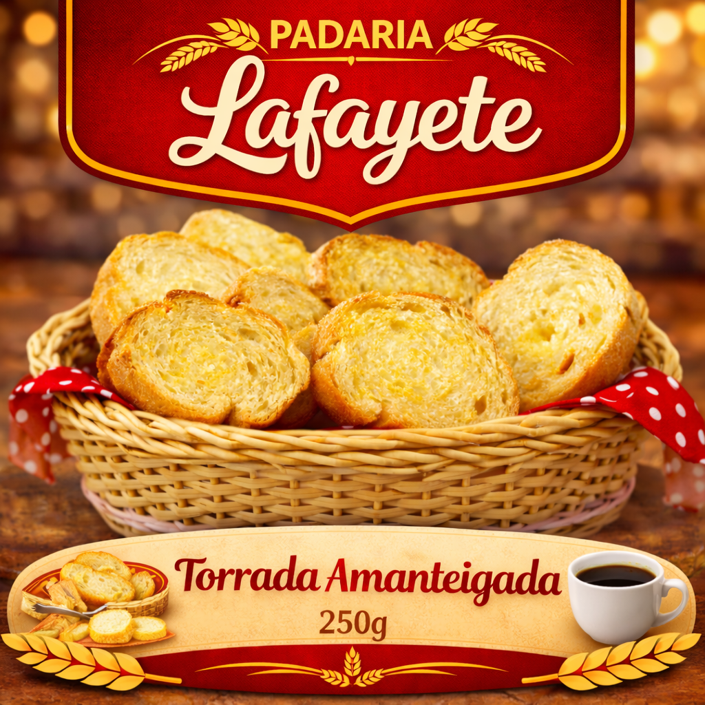 🧈🥖 Torrada da Casa com Manteiga
