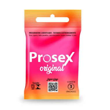 CAMISINHA PROSEX C/ 3 UNIDADES