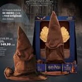 Tablete Pelúcia Chapéu Seletor Harry Potter 160g