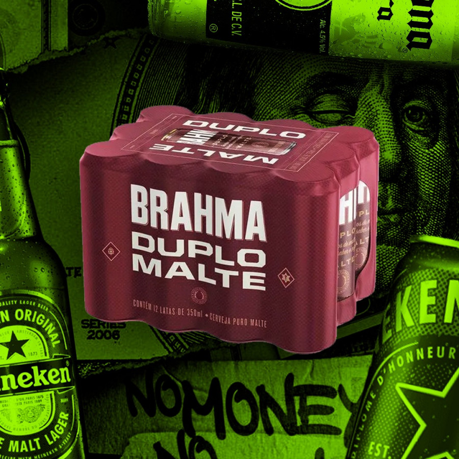 FARDO BRAHMA DUPLO MALTE LT 350ML