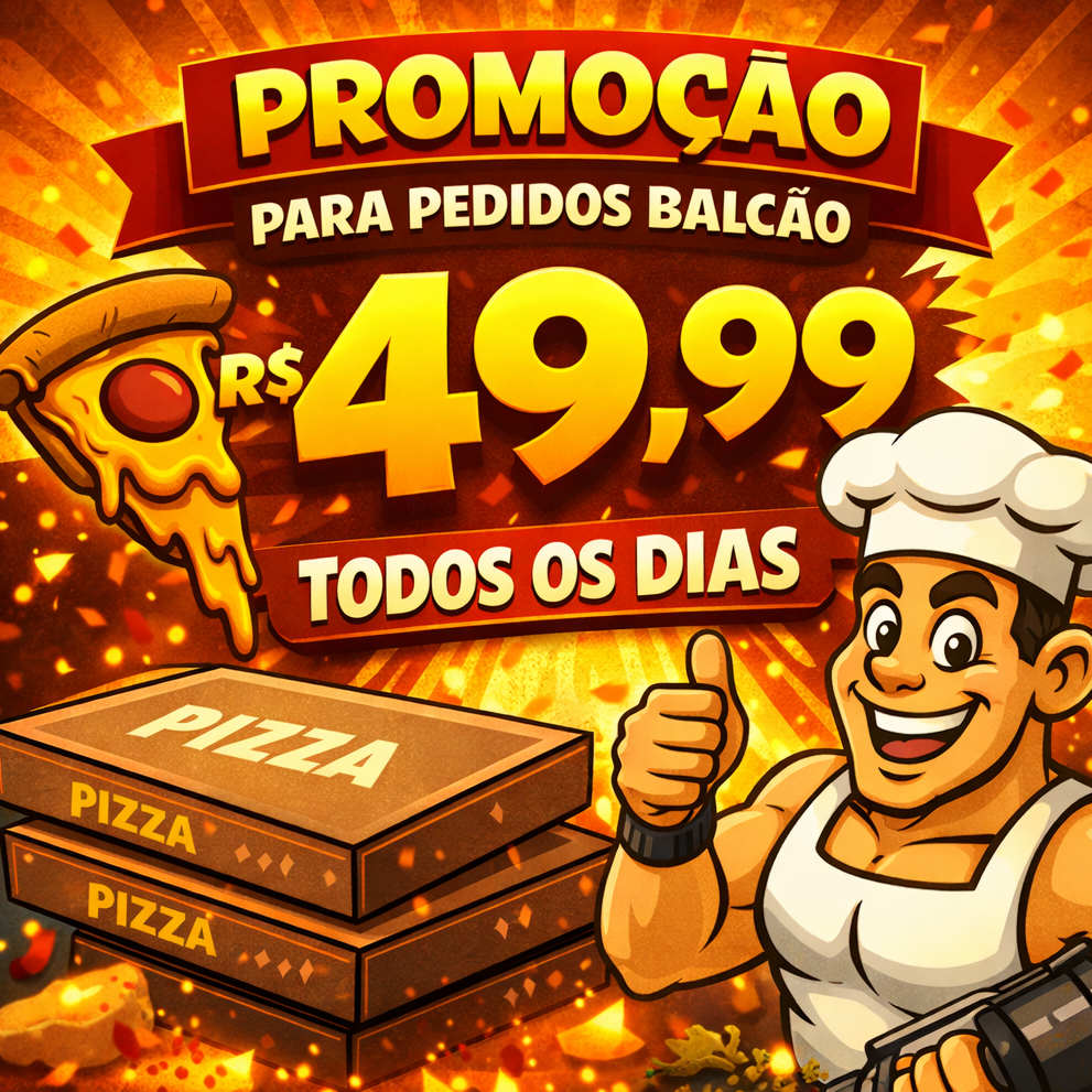 PIZZA GRANDE 🔥 R$ 49,99 
