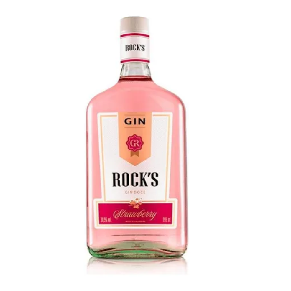 Gin Rocks Pink Strawberry 1L 