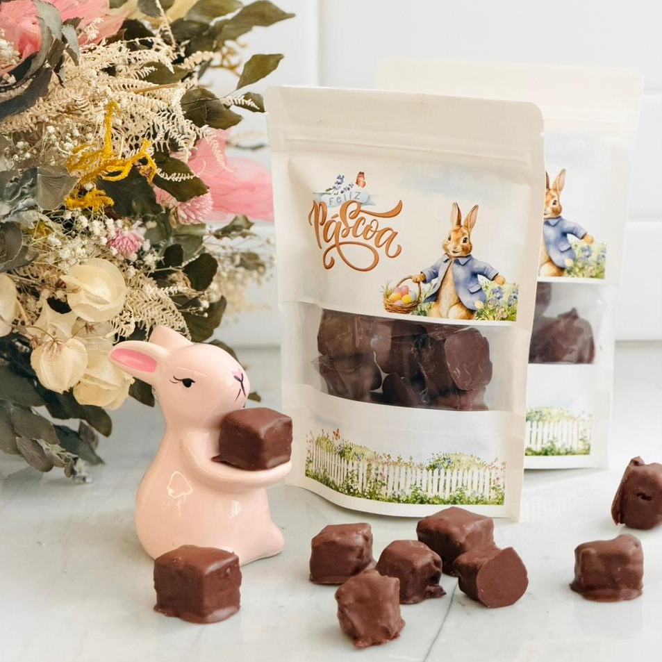 Saquinho com Brownie Bites (150g)