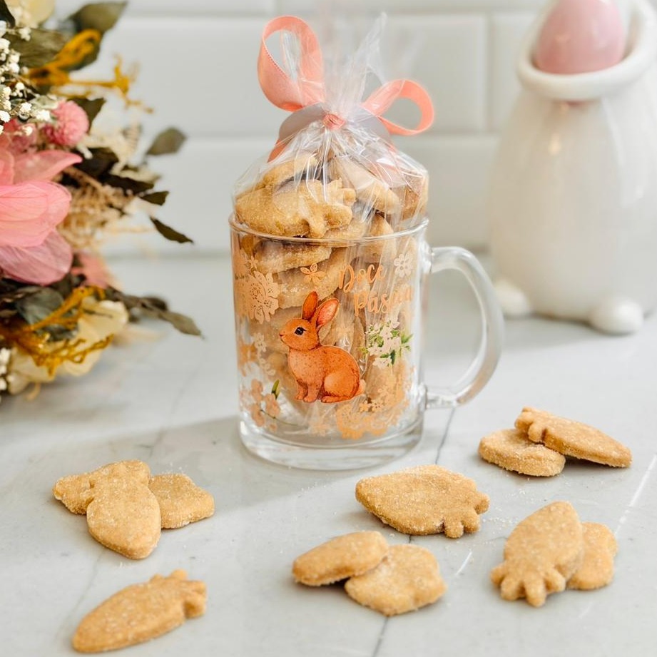 Caneca Com Biscoito Quero Mais (150g)