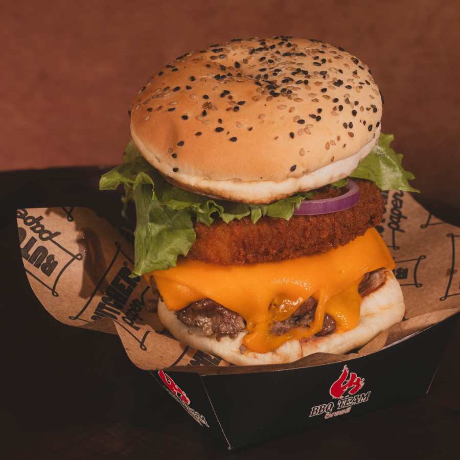 Burger Provolone Empanado