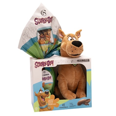 Ovo de Páscoa Estojo Scooby-Doo 170g