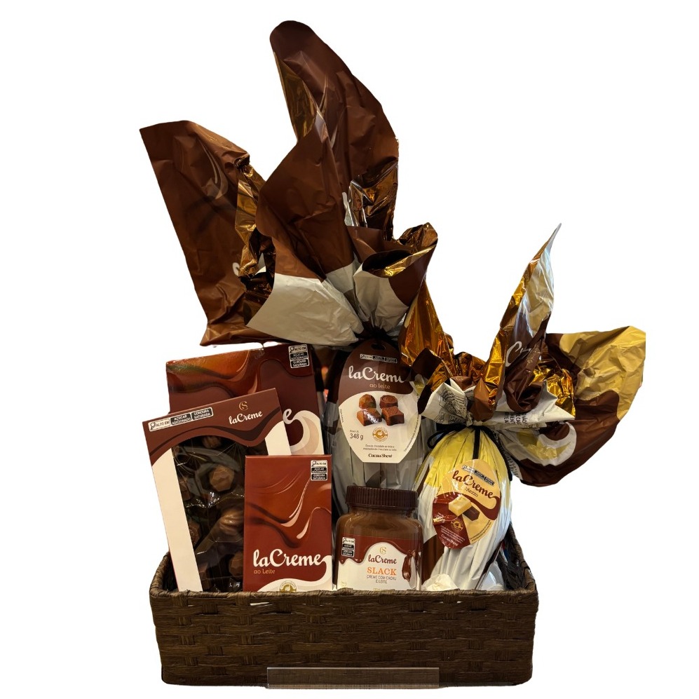 CESTA MARROM G - PÁSCOA