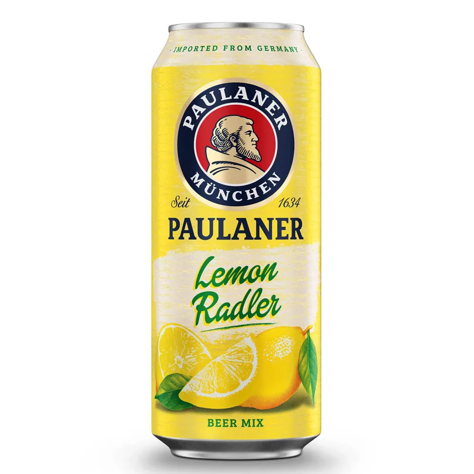 Cerveja Alemã Paulaner Lemon Radler Lata 500ml