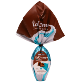 Ovo de Páscoa laCreme ao Leite Zero Adição de Açúcar 180g