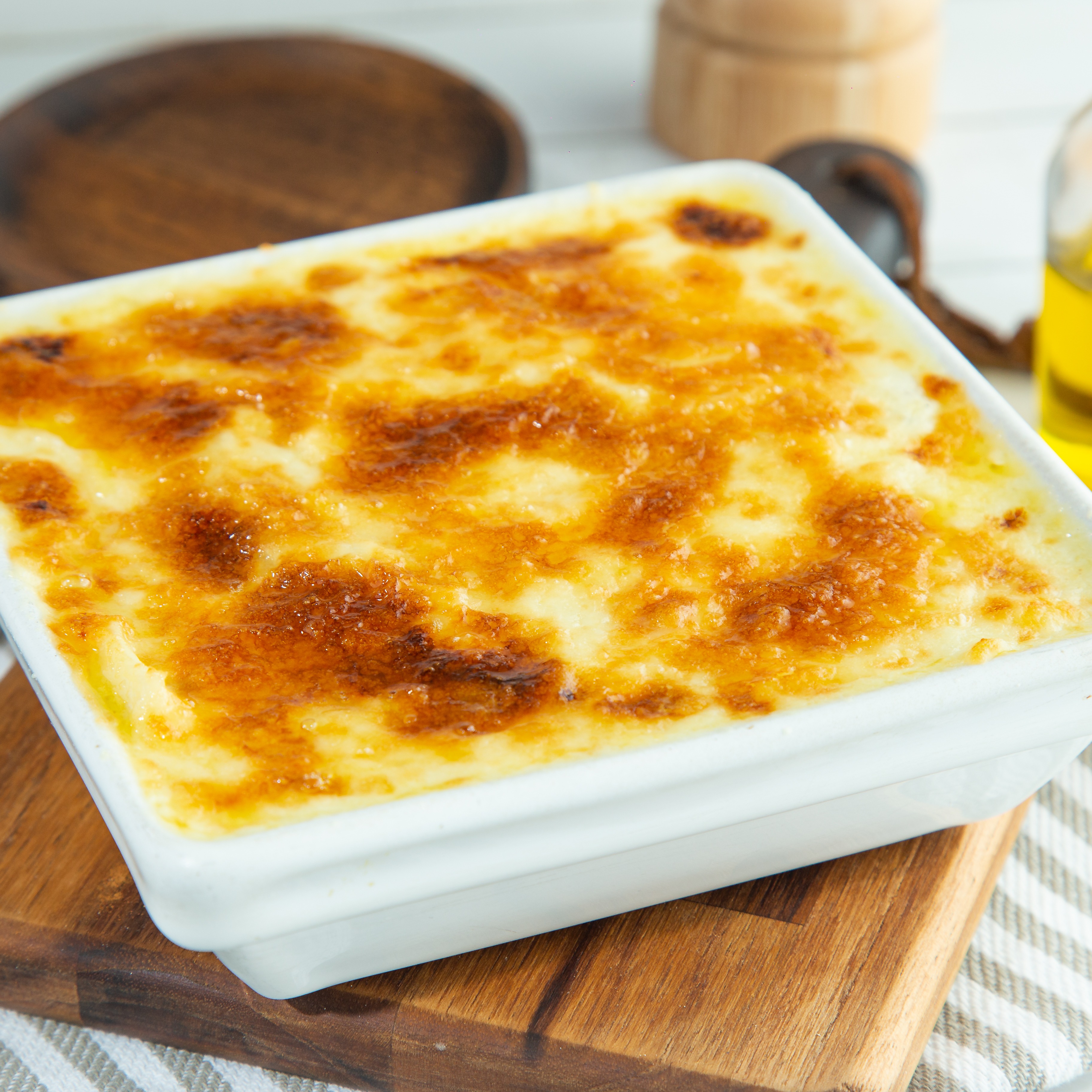 Lasanha de frango cremoso