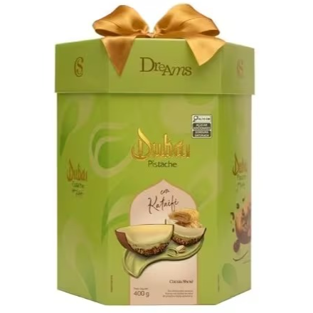 Ovo De Páscoa Dreams Dubai Pistache 400g